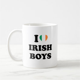 I Kärlek Irish Boys Kaffemugg