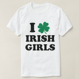 I Kärlek Irish Girls Shirt T-shirt
