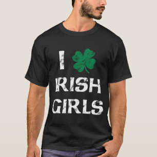 I Kärlek Irish Girls Vintage Shirt Tee