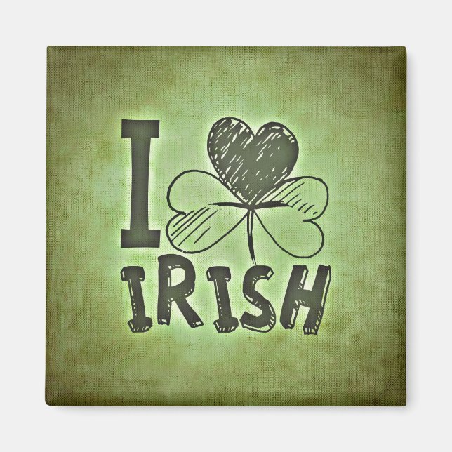I Kärlek Irish Magnet (Framsidan)