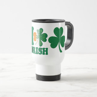 I Kärlek Irish Mugg | St. Patrick's Day Shamrock