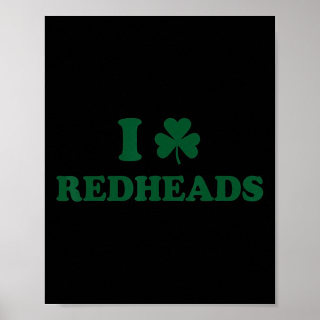 I Kärlek Irish Rödhårigs bojar före1 Poster (Framsidan)