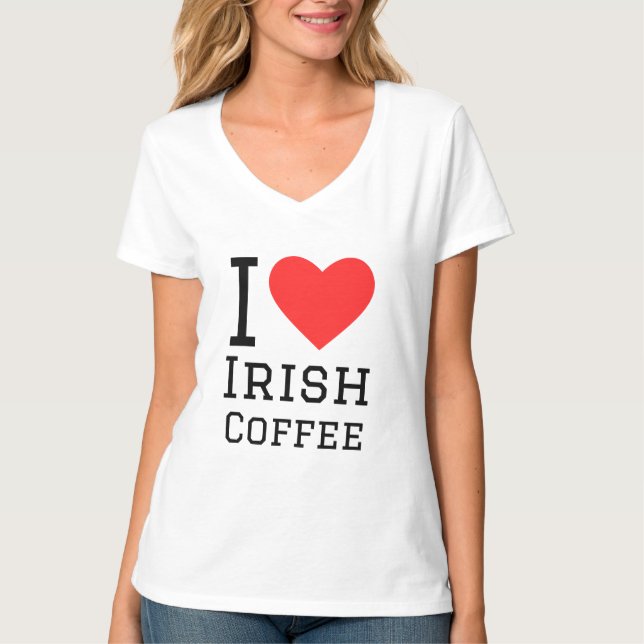 I kärlek Irish T Shirt (Framsida)