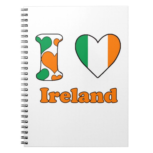 I kärlek Irland Anteckningsbok (Framsidan)