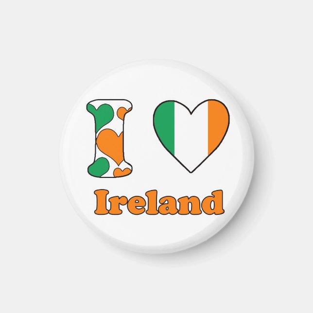 I kärlek Irland Magnet (Framsidan)