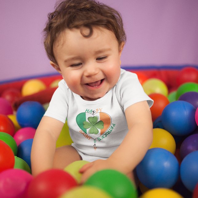 I Kärlek Irland T Shirt (baby enjoy many Irish blessings this st. patrick's day.)