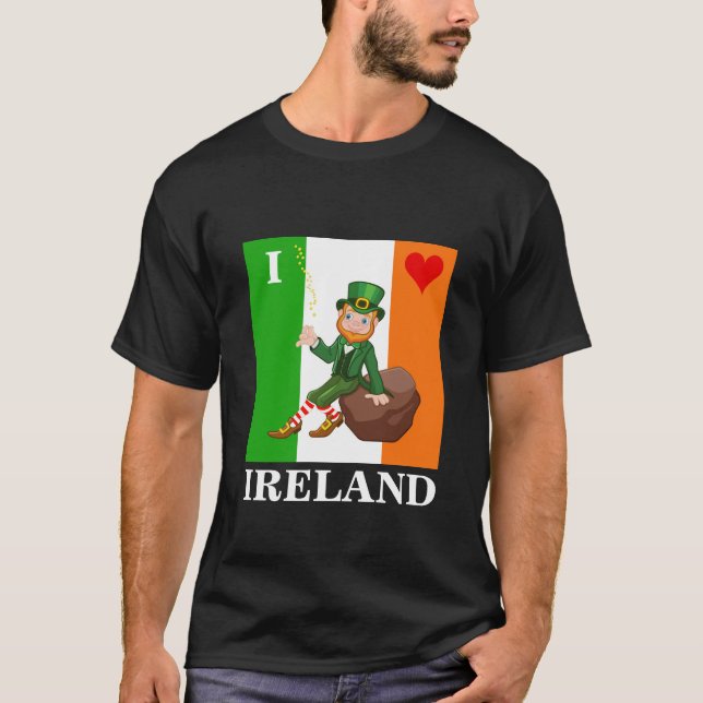 I Kärlek Irland Tee (Framsida)