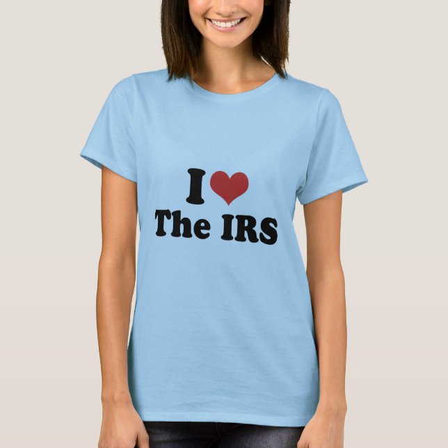 I KÄRLEK IRS - .png Tee Shirt (Framsida)