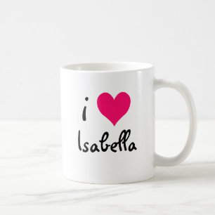 I Kärlek Isabella Kaffemugg