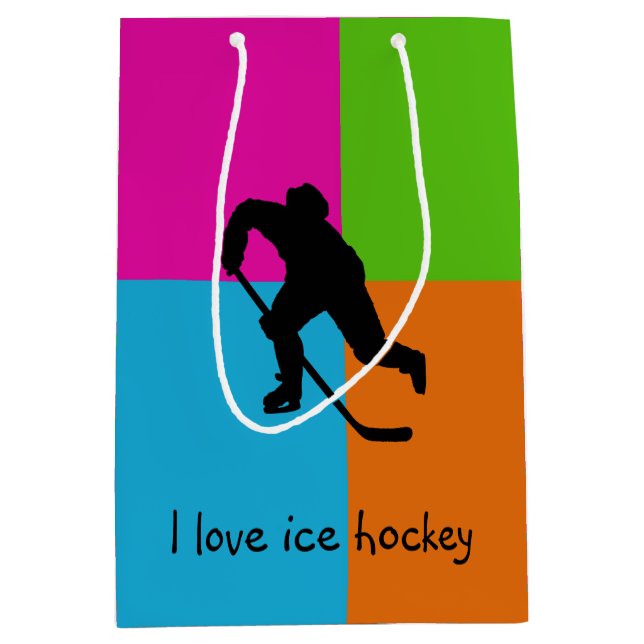 I kärlek ishockey - presentväska (Framsidan)