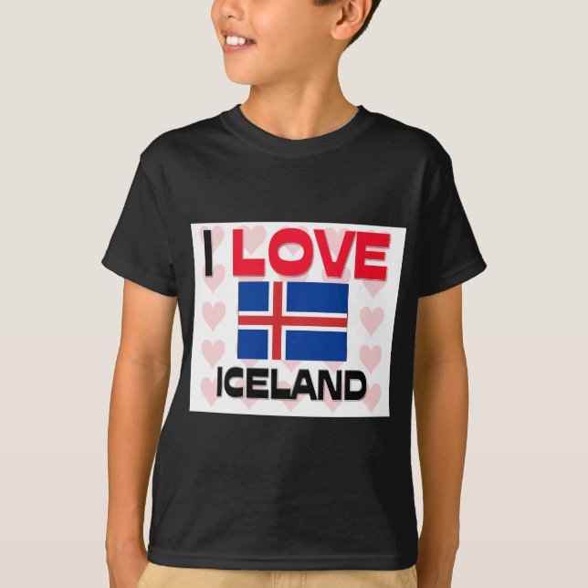 I KÄRLEK ISLAND TEE (Framsida)