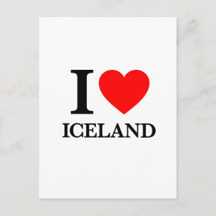 I KÄRLEK ISLAND VYKORT