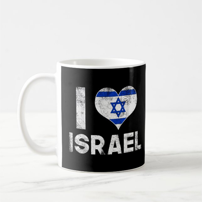 I Kärlek Israel Kaffemugg (Vänster)