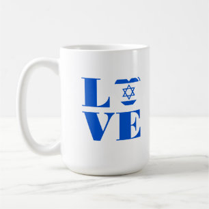I kärlek Israel Kaffemugg