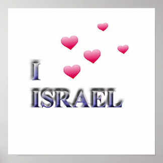 I kärlek Israel Poster