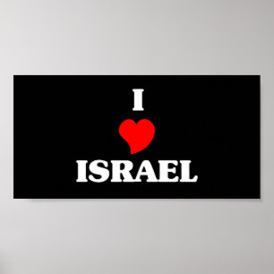 I Kärlek Israel Poster