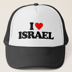 I KÄRLEK ISRAEL TRUCKERKEPS