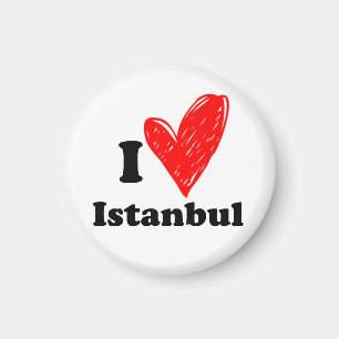 I kärlek Istanbul Magnet