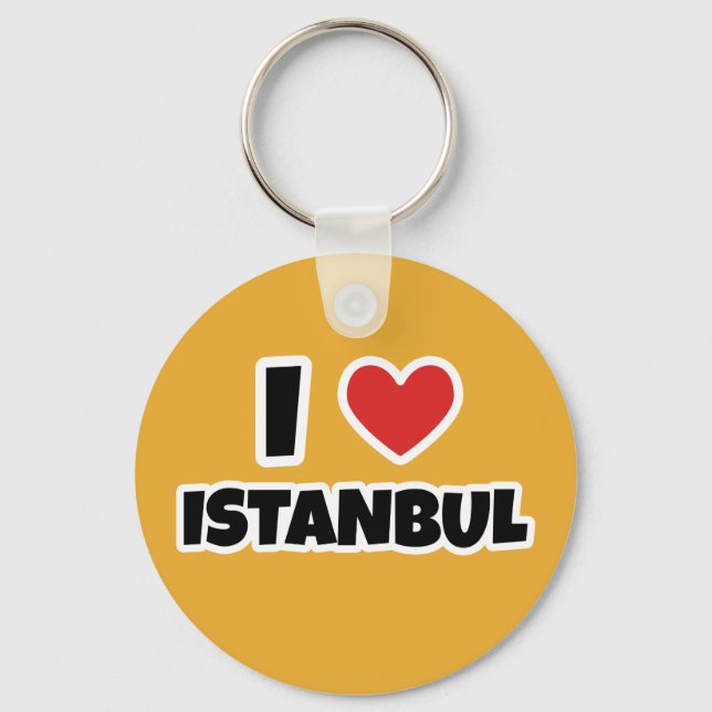 I kärlek Istanbul Nyckelring (Framsida)