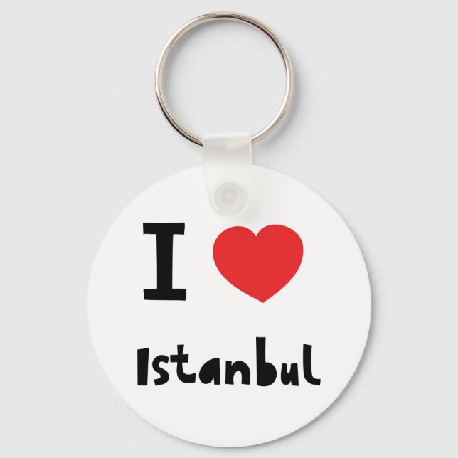 I kärlek Istanbul Nyckelring (Framsida)