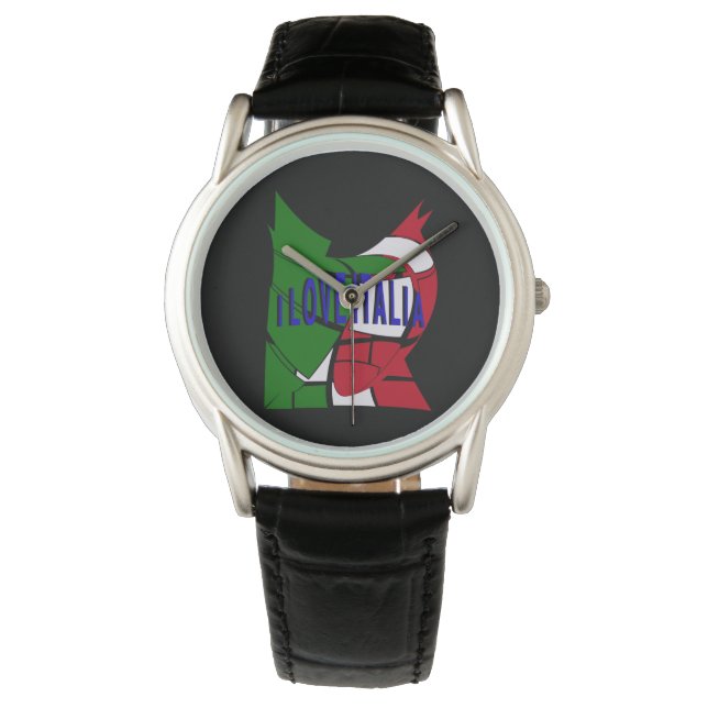 I Kärlek Italia Armbandsur (Framsida)