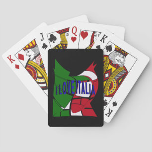 I Kärlek Italia Casinokort