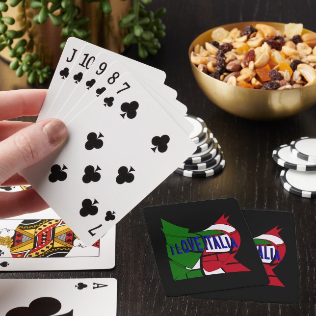 I Kärlek Italia Casinokort (På plats)