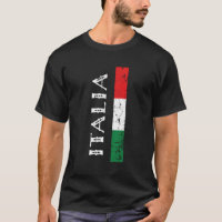 I Kärlek Italia Italien Flagga Italienska kulturar