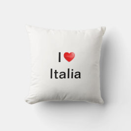 I kärlek Italia Kudde