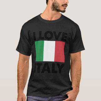 I Kärlek Italien I Heart Italien Family Travel Ita T Shirt