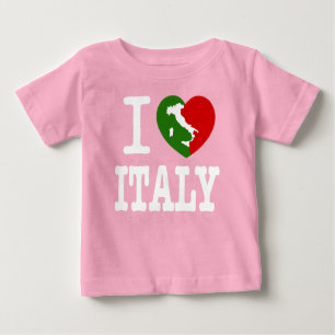 I KÄRLEK ITALIEN T SHIRT
