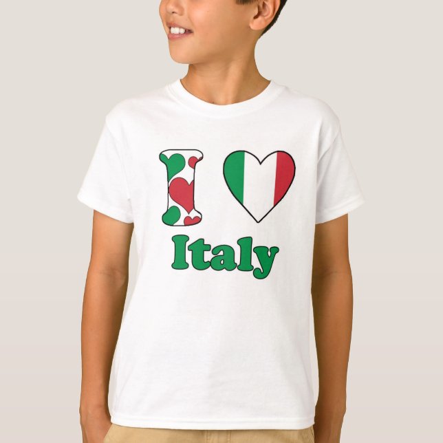 I KÄRLEK ITALIEN TEE (Framsida)