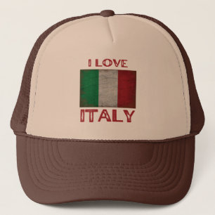 I KÄRLEK ITALIEN TRUCKERKEPS