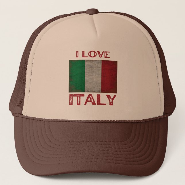 I KÄRLEK ITALIEN TRUCKERKEPS (Framsida)