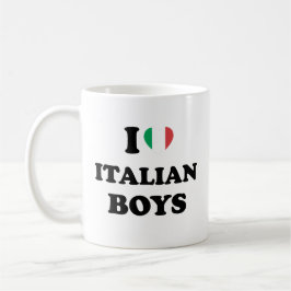 I Kärlek Italienska Boys Kaffemugg