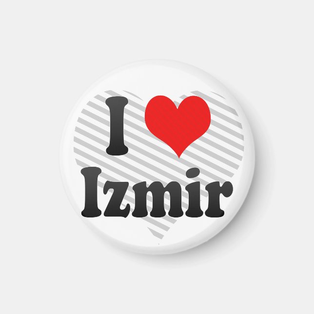 I Kärlek Izmir, Turkiet Magnet (Framsidan)