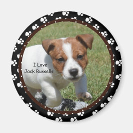 I kärlek Jack Russells Magnet