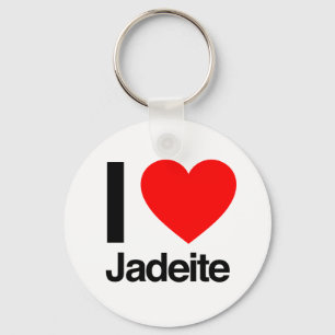 i kärlek jadeite nyckelring