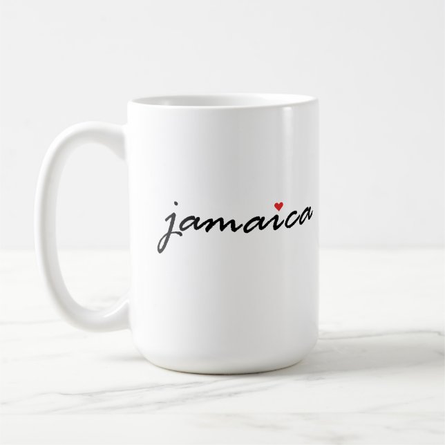 I kärlek Jamaica Kaffemugg (Vänster)