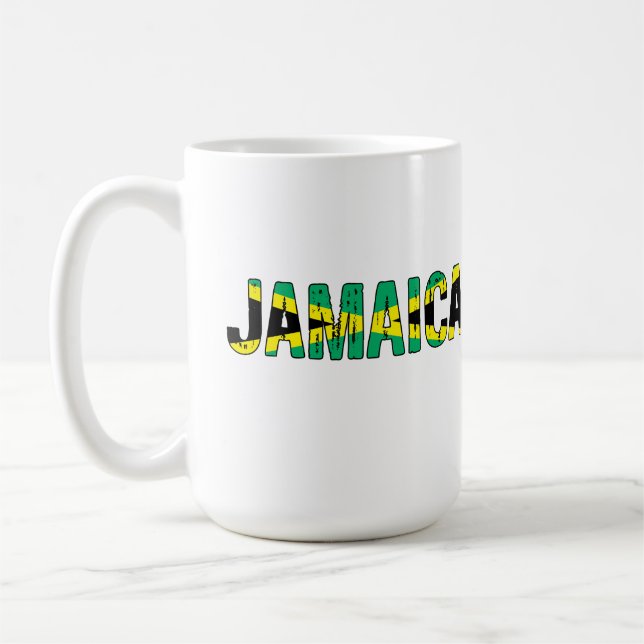 I kärlek Jamaica Kaffemugg (Vänster)
