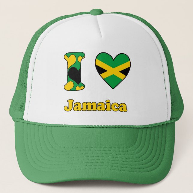 I kärlek Jamaica Keps (Framsida)