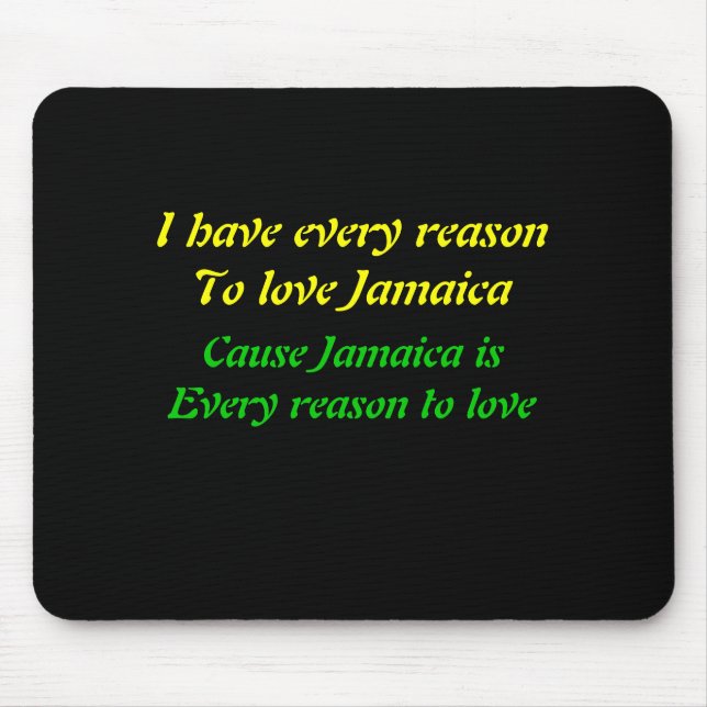 I kärlek Jamaica Musmatta (Framsidan)