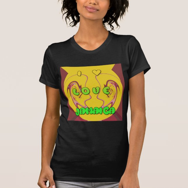 I kärlek Jamaica.png Tee (Framsida)