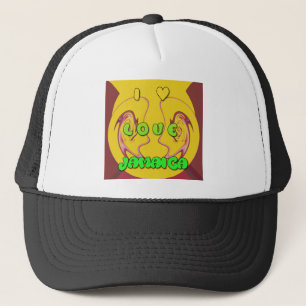 I kärlek Jamaica.png Truckerkeps