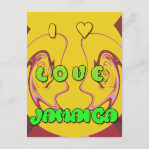 I kärlek Jamaica.png Vykort