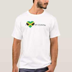 I Kärlek Jamaica T Shirt