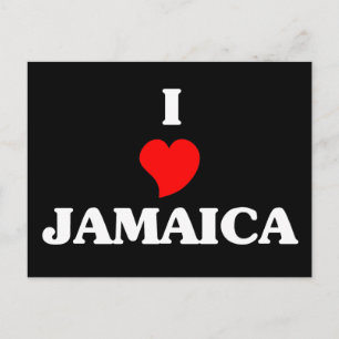 I Kärlek Jamaica Vykort