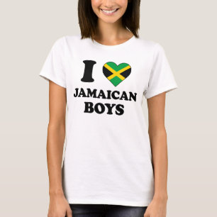 I kärlek Jamaican Boys T-shirt