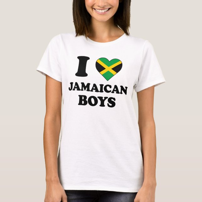 I kärlek Jamaican Boys Tröja (Framsida)