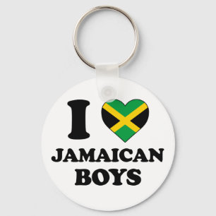 I kärlek Jamaican-pojkar Nyckelring